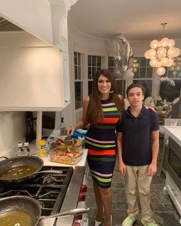 Kimberley Guilfoyle and Ronan Anthony Villency at the kitchen.